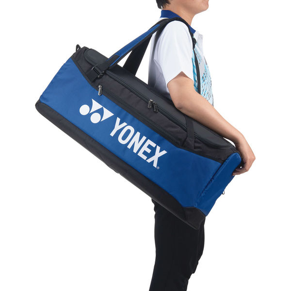 YONEX ダッフルバッグ ブラック/ブルー/レッド 楽天市場】ヨネックス メンズ レディース トーナメントバッグ