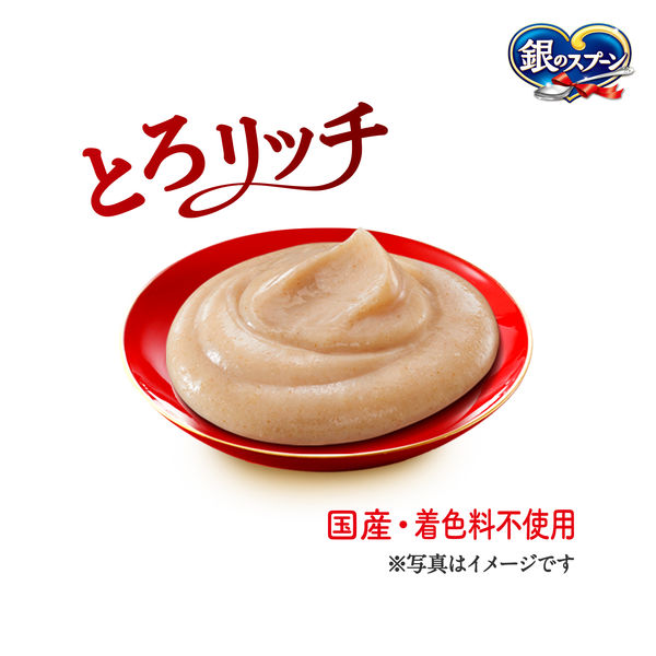 とろリッチ 無添加 108g×20袋セット 3種お魚味　【送料無料】真鯛だし等 ユニ・チャームペット ユニ・チャーム ペット 銀のスプーン