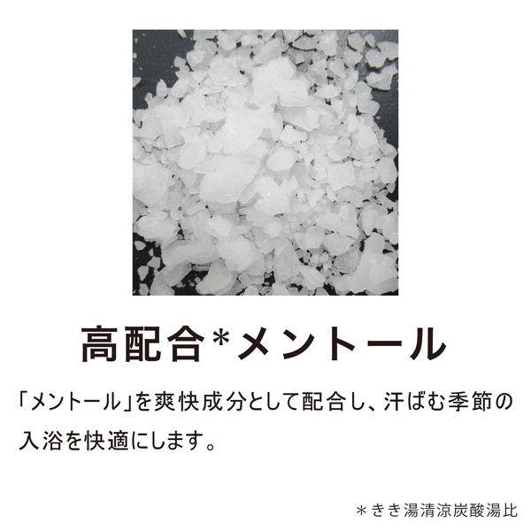 バスクリン きき湯ファインヒート爽快リフレッシュ つめかえ用 500g