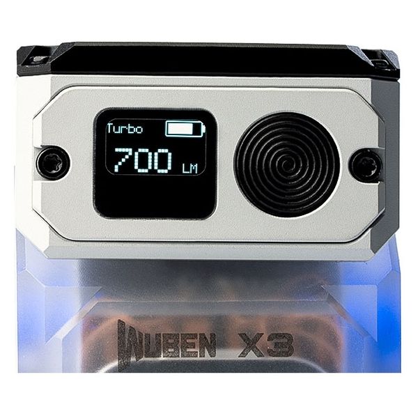 WUBEN フラッシュライト ブラック X3-BK 1個（直送品） - アスクル
