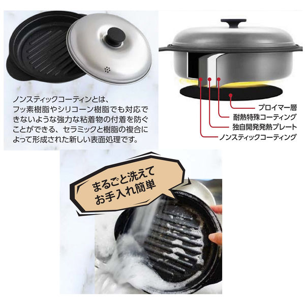 BWS 電子レンジ用調理器具 レンジクックピース ノンスティック