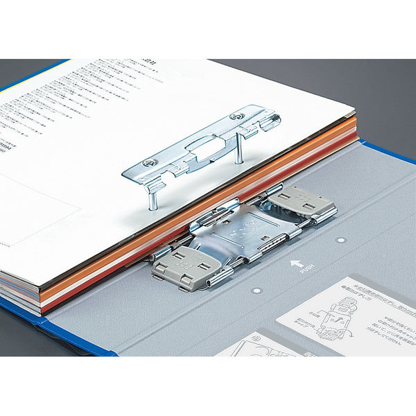 コクヨ チューブファイル エコツインR A4タテ とじ厚30mm 青 両開き ...