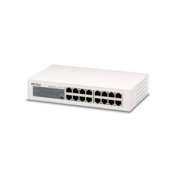 バッファロー(BUFFALO) LSW3-TX-16NSR 10 100M スイッチングHub 電源