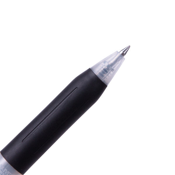 シンプルな黒いボールペン 箱無し ゼブラ フォルティア300ボールペン 黒 BA80-BK 1本 - アスクル