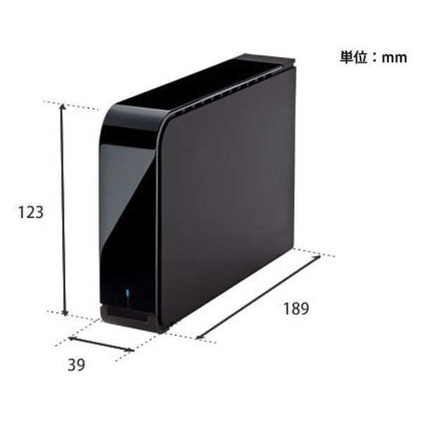 BUFFALO 外付けHDD 2TB HD-LX2.0U3D バッファロー - 外付け