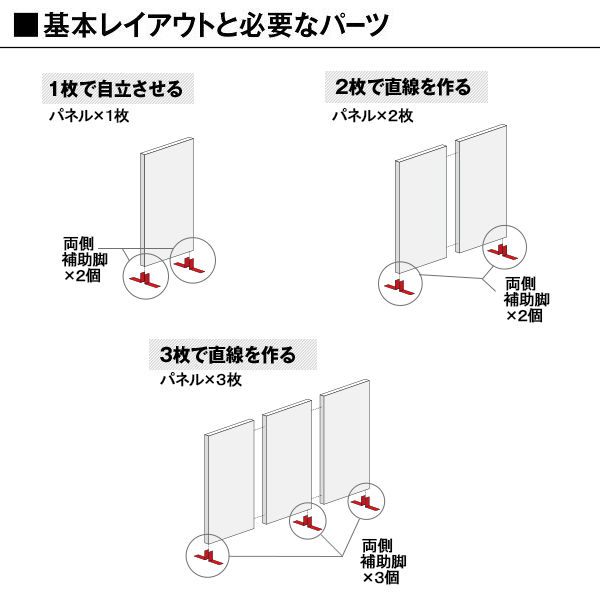 トーカイスクリーン MSパネル クロスパネル オフホワイト 高さ1830×幅900mm MS-1809OW 1枚 - アスクル