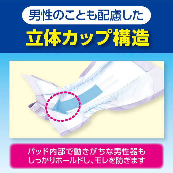 大人用紙おむつ 尿とりパッド サルバ 朝まで1枚ぐっすりパッド 夜用