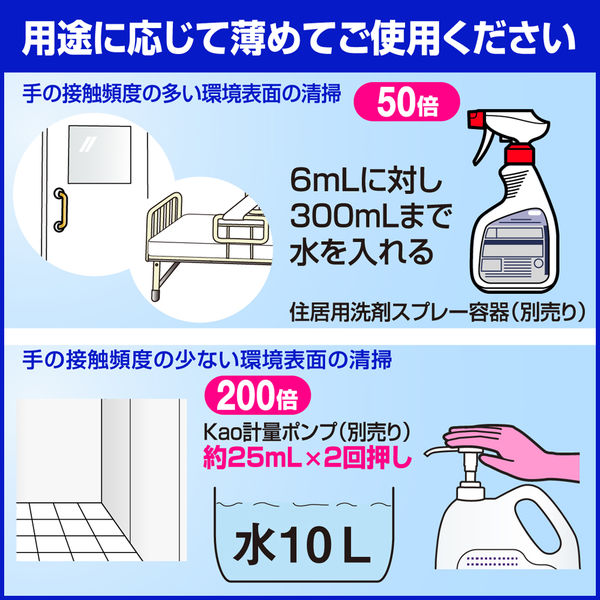 医療施設用クリンキーパー 4.5L 501783 1個 花王