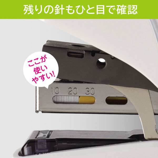 古着人気アイテム マックス 1セット(3個 ホワイト サクリフラット3 ホッチキス バス・洗面所用品