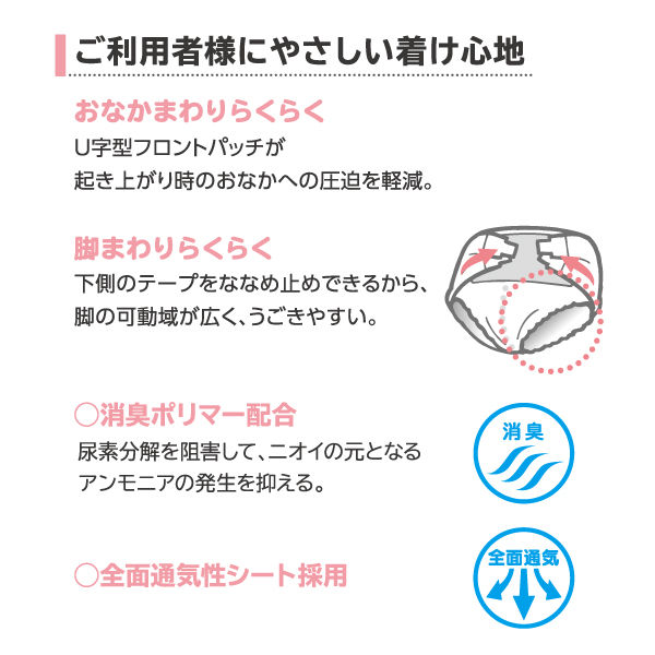 ネピアテンダー 大人用紙おむつ テープ止めタイプ L 1セット（48枚：24