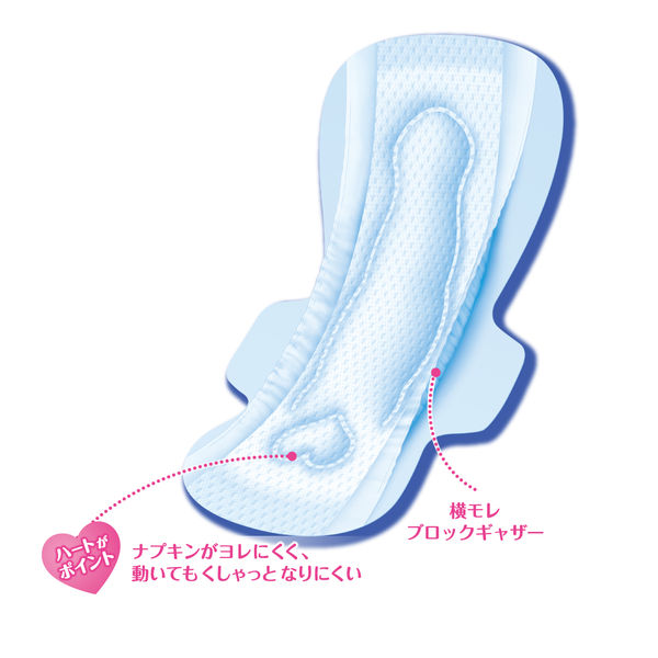 エリス 新・素肌感 羽つき 夜用 29cm 多い日の夜用 生理用