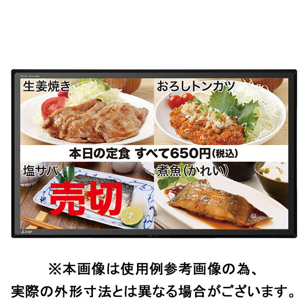 三菱電機 19インチ カンタンサイネージテレビ DSM-19L8-SL 1台