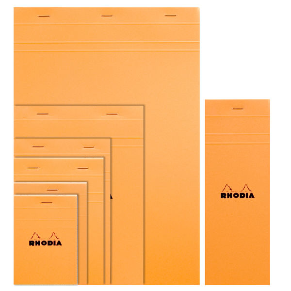 RHODIA（ロディア） ブロックロディア 横罫 No.11 オレンジ cf11600