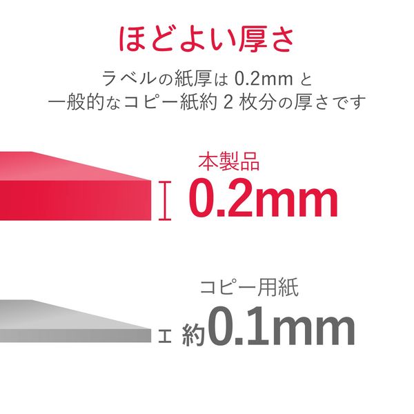 エレコム チケット用紙/スーパーファイン/両面/80枚 MT-8F80 1個