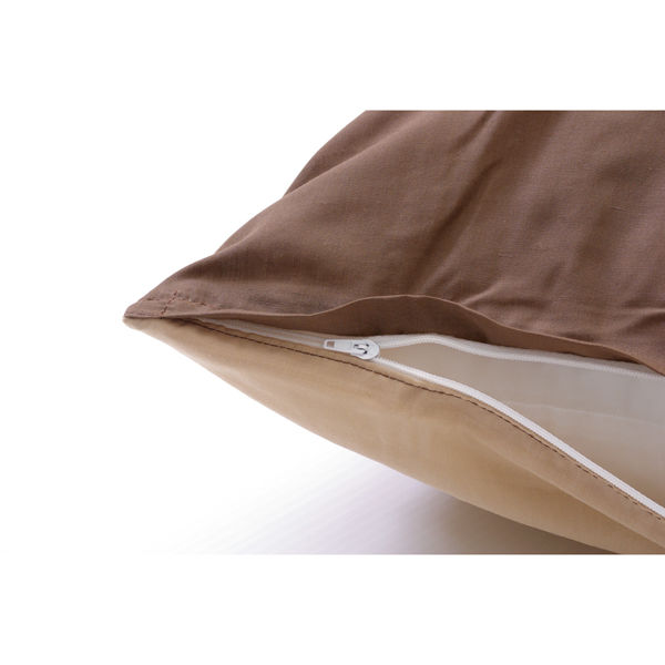 イケヒコ まくらカバー 洗える 『リバ枕カバー63』 ダーク