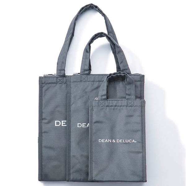DEAN & DELUCA クーラーバッグ 保冷バッグ グレー M 1個 - アスクル