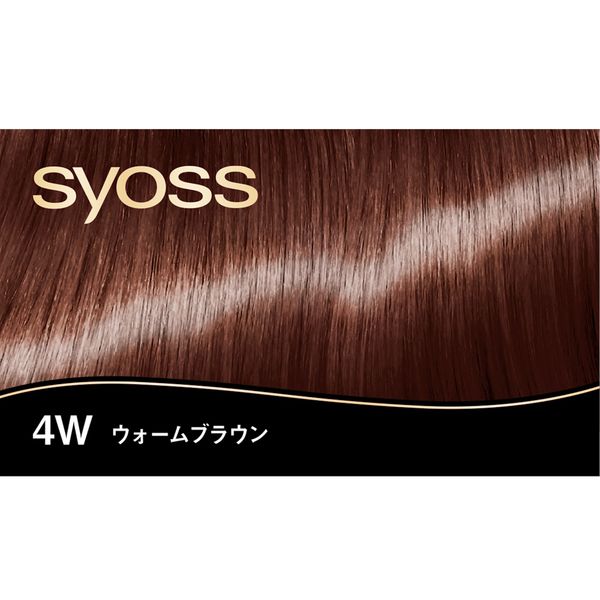 syoss（サイオス） クレイクリーム ヘアカラー 4W ウォームブラウン 2