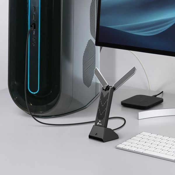 TP-LINK 無線LAN子機 BE6500 ハイパワーUSB Wi-Fi7 子機 ARCHER