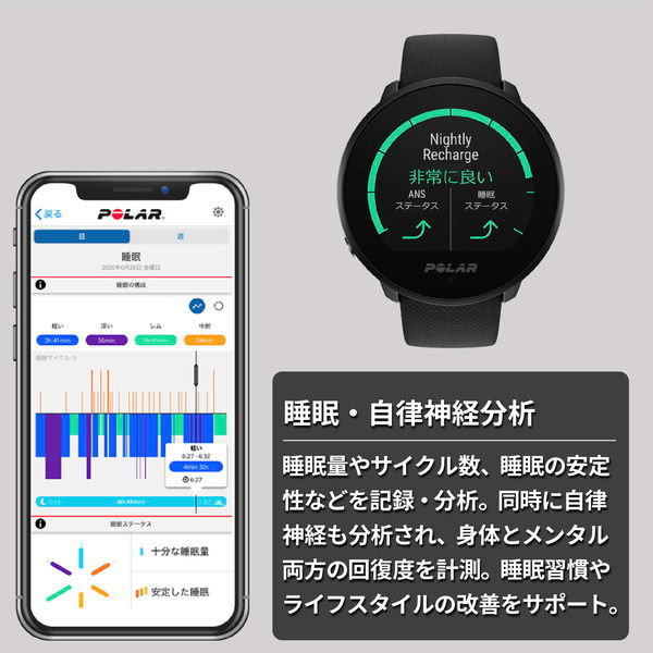 Polar Unite シリコン バックル・スライド ブラック S-L 900108443 1個