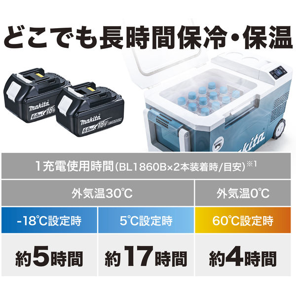 Makita - マキタ正規品　充電式保冷温庫　CW180DZ マキタ 充電式保冷温庫 CW180DZをレビュー！クチコミ・評判をも