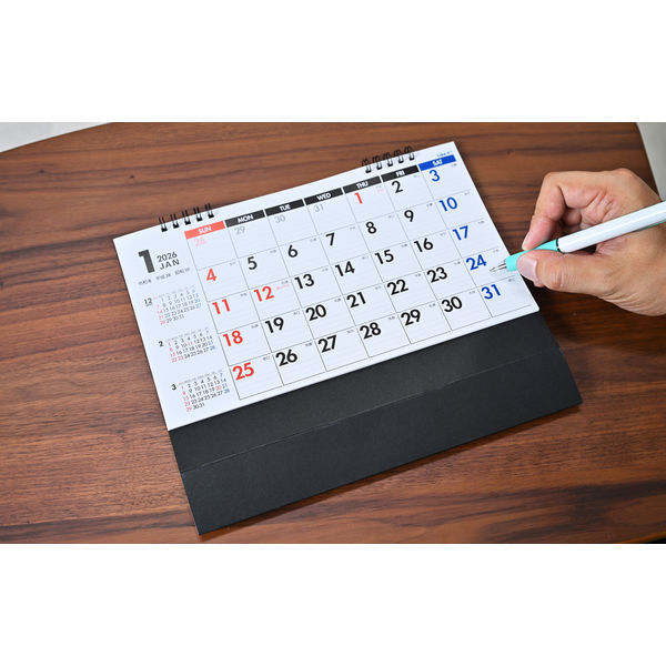 アウトレット】【2026年度版カレンダー】島商会 卓上 Like it BIG ICー