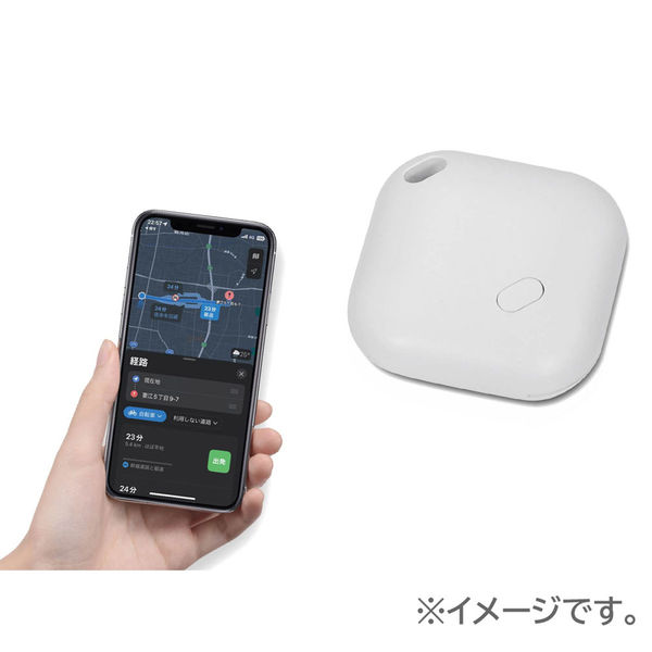 ハック ナノサーチタグ ホワイト HAC4380A 1箱（直送品） - アスクル