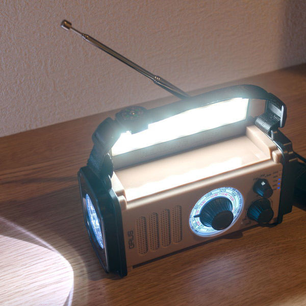 インテック マルチアナログラジオ 防災用ラジオ GRS303-SND 1台（直送