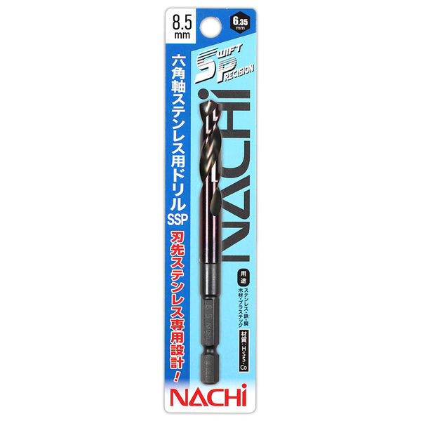 不二越 六角軸ステン用ドリル SwiftPrecision 8.5mm 098095 1本