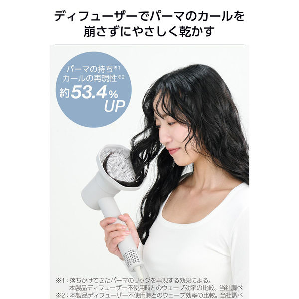 理美容器具 ハンドドライヤー マイナスイオン ディフューザー付