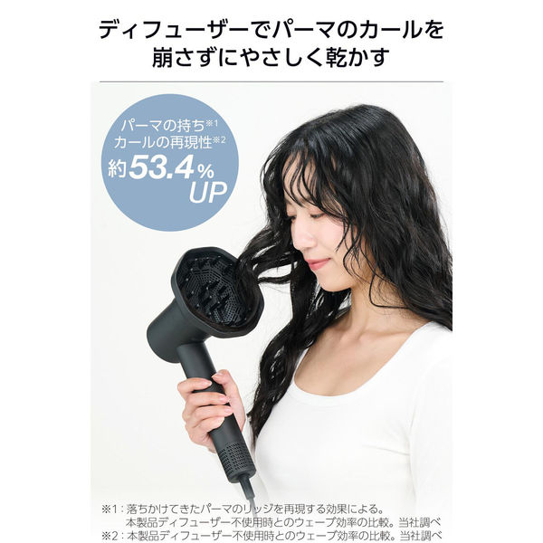 理美容器具 ハンドドライヤー マイナスイオン ディフューザー付