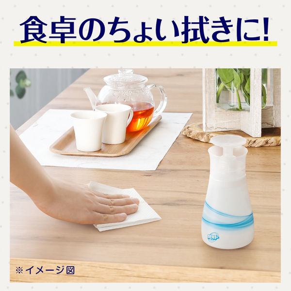 カビキラー アルコール除菌 食卓用 プッシュタイプ デザインボトル 本体 300ml 1セット(1個×2) 住宅用除菌剤 ジョンソン 限定