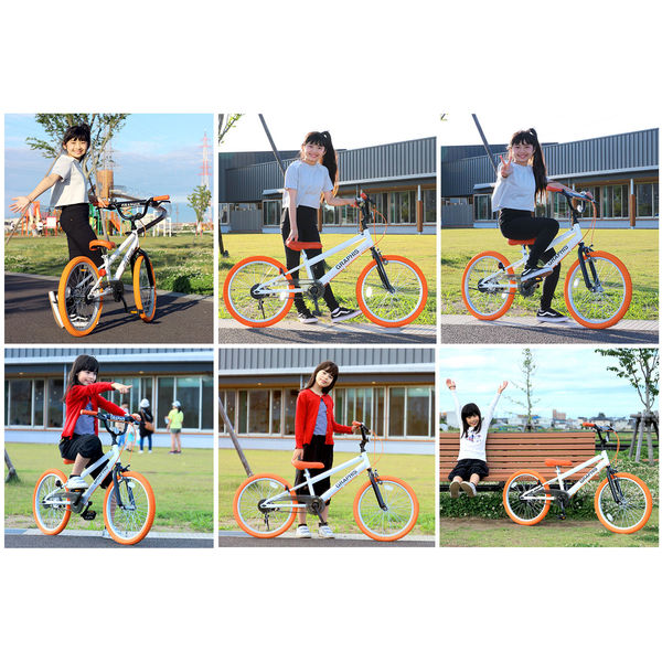 送料無料 GRAPHIS(グラフィス) 子供用自転車 BMX 20インチ GR-B20v2-BK