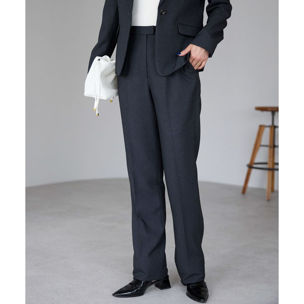 BON MAX／Amatir☆事務服 パンツスーツ上下セット グレイ 15号 楽天市場】事務服 パンツ EAL585 レディース グレー ブラック