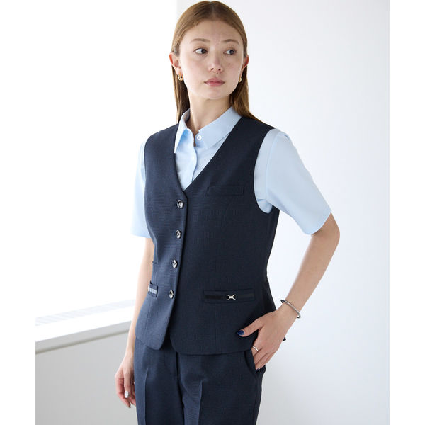超美品人気商品！便利！ホンマゴルフ　リバーシブルボアベストネイビー 超美品人気商品！便利！ホンマゴルフ リバーシブルボアベスト