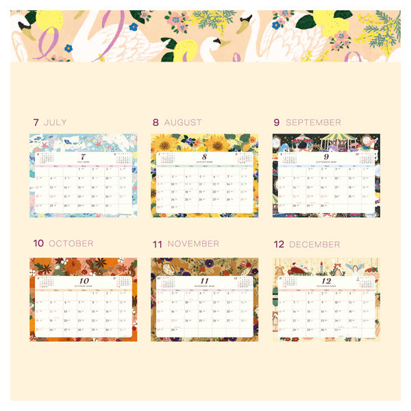 クローズピン 2026年 トモコ卓上カレンダー CL95678 1冊（直送品