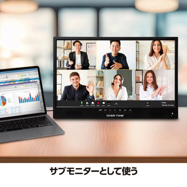ダイアモンドヘッド 録画機能付 DVD搭載22V型ポータブルテレビ OT