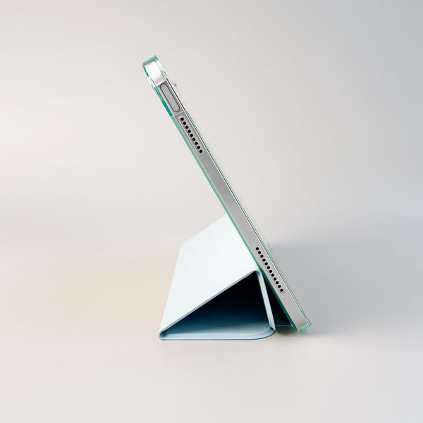 11インチiPad (A16)/iPad (第10世代) スタンド可能 背面ハーフクリア