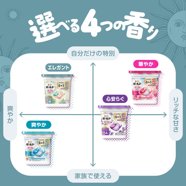 ボールド ジェルボール 4in1 ホワイトティー＆フローラル 詰め替え 超