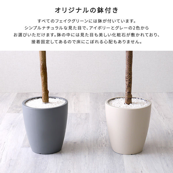 直接引取限定 大型150cmストレリチア美品　インテリア　フェイクグリーン フェイクグリーン ストレリチア Mサイズ 高さ1500mm グレー SH-06-STR