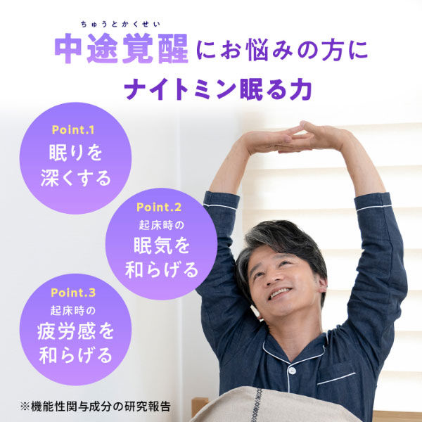 楽天市場】小林製薬 ナイトミン 眠る力 20粒入 : ケンコウlife