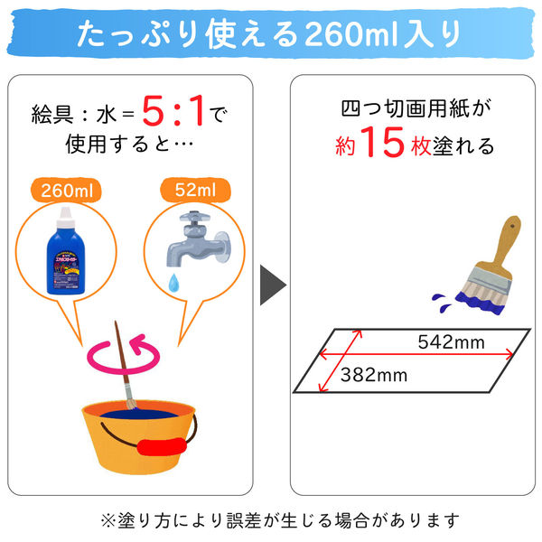 サクラクレパス 工作ポスターカラー 12色セット 絵の具 KPW12
