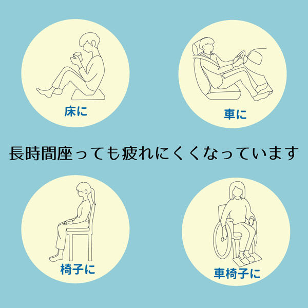 iiもの本舗 高反発 だから沈み込みにくい シートクッション iiもの本舗 高反発 だから沈み込みにくい シートクッション