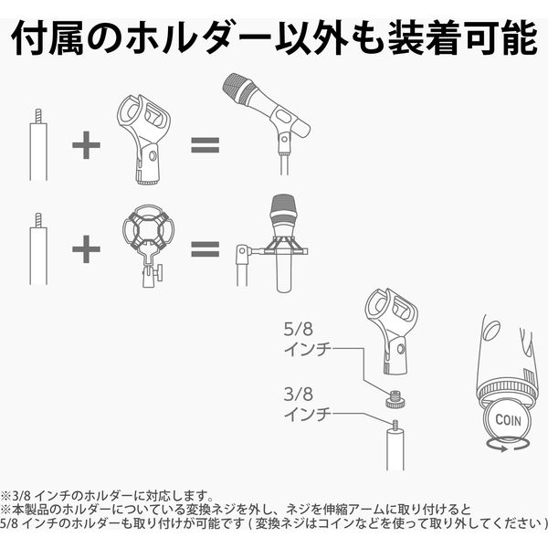 マーサースタンダード フレキシブルマイクセット マーサー様専用スタンダード フレキシブルマイクセット （お得な