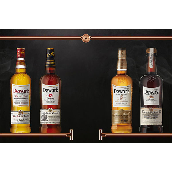 デュワーズ （Dewar's） 12年 700ml ウイスキー - アスクル