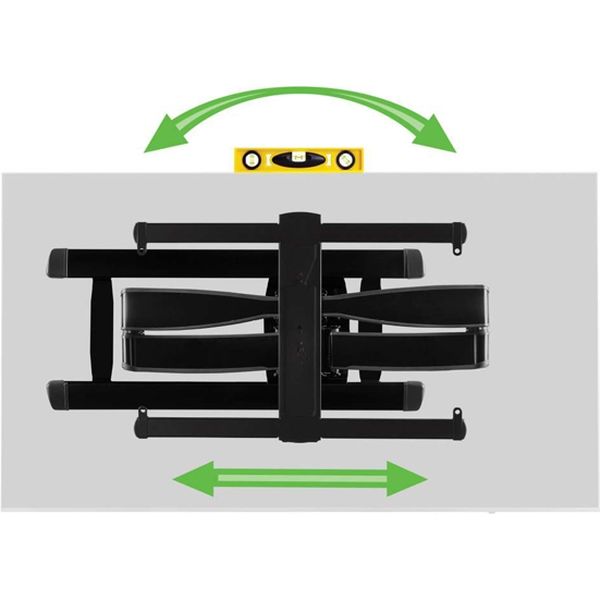 SANUS テレビ壁掛け金具 フルモーション型ウォールマウント (42 - 90 V 