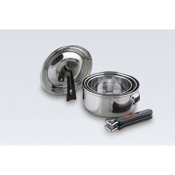 和平フレイズ フォリアス IH対応ワンタッチクッカー鍋3点セット FM