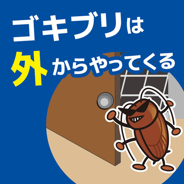 コンバット 玄関 ベランダ用 1年用 1箱（6個) ゴキブリ 殺虫剤 駆除 置き型 大日本除虫菊 キンチョー キンチョウ