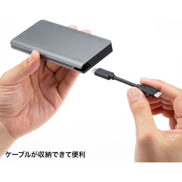 サンワサプライ USB Type-C　ドッキングハブ USB-3TCH13S2 1個