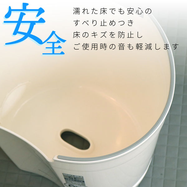 ユノア（YUNOA） 風呂いす 風呂椅子 高さ35cm ニューホワイト レック