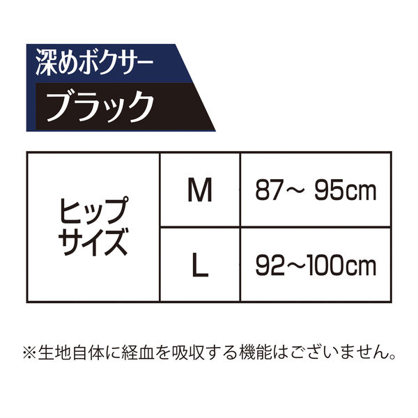 サニタリーショーツ ソフィ 極ぴたFITナイトフィット ナイトブラック M